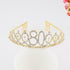 Ladies Alloy Rhinestone Crown 18 21 30 40 50 60 80 Years Digital Crown Birthday Headband Hairband Fashion Hair Accessories Gift Hair Comb Birthday Number Women Rhinestone Crowns Rhinestones Birthday Party