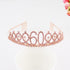 Ladies Alloy Rhinestone Crown 18 21 30 40 50 60 80 Years Digital Crown Birthday Headband Hairband Fashion Hair Accessories Gift Hair Comb Birthday Number Women Rhinestone Crowns Rhinestones Birthday Party