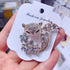 Ladies Brooch Women's Simple Fashion Fox Style Women's Coat Accessories Brooch For Women Ladies Brooch Women's Simple Fashion Fox Sweater Stylish Accessories Brooch Women Animal Party Wedding Brooches Pins