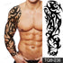 Large Black Temporary Tattoo Waterproof Luxury Big Tattoo For Body Arm Legs Modern Design - STEVVEX Beauty - 103, 3D Tattoo, Animal Tattoo, Arm Tattoo, Beauty, Big Tattoo, Black Tattoos, Body Tattoo, Extra Large Tattoo, Fashion Tattoo, Gladiator Tattoo, Large Black Tattoo, Large Tattoo, Leg Tattoo, Lion Tattoo, Luxury Tattoo, Men Tattoo, Mens Tattoo, Modern Tatoos, Modern Tattoo, Stylish Tattoo, Tattoo, Waterproof Tattoo - Stevvex.com