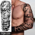 Large Black Temporary Tattoo Waterproof Luxury Big Tattoo For Body Arm Legs Modern Design - STEVVEX Beauty - 103, 3D Tattoo, Animal Tattoo, Arm Tattoo, Beauty, Big Tattoo, Black Tattoos, Body Tattoo, Extra Large Tattoo, Fashion Tattoo, Gladiator Tattoo, Large Black Tattoo, Large Tattoo, Leg Tattoo, Lion Tattoo, Luxury Tattoo, Men Tattoo, Mens Tattoo, Modern Tatoos, Modern Tattoo, Stylish Tattoo, Tattoo, Waterproof Tattoo - Stevvex.com