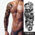 Large Black Temporary Tattoo Waterproof Luxury Big Tattoo For Body Arm Legs Modern Design - STEVVEX Beauty - 103, 3D Tattoo, Animal Tattoo, Arm Tattoo, Beauty, Big Tattoo, Black Tattoos, Body Tattoo, Extra Large Tattoo, Fashion Tattoo, Gladiator Tattoo, Large Black Tattoo, Large Tattoo, Leg Tattoo, Lion Tattoo, Luxury Tattoo, Men Tattoo, Mens Tattoo, Modern Tatoos, Modern Tattoo, Stylish Tattoo, Tattoo, Waterproof Tattoo - Stevvex.com