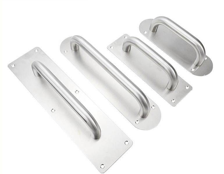 Large Size Door Handle Stainless Steel Furniture Handles  Door Knob Pull Handle Stainless Steel Flush Concealed Furniture Handle for Door Drawer Cupboard Cabinet Sliding Door