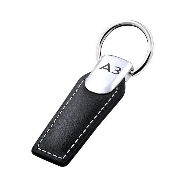 Leather Car Keychain Key Ring Key Holder  Leather Car Keychain Universal Keychain Leather Key Chain Holder For Key Chain Keyring Leather Keychain with Detachable Key Rings for Car and Home Keys Holder for Women Men