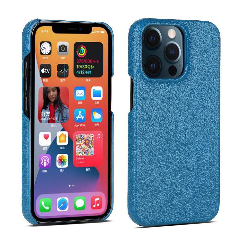 Leather Case For iPhone 14 13 12 Pro Max 13 Mini 14 Back Cover Simple Classic Quality Shockproof High Protection Leather Soft Grip Phone Back Cover For iPhone