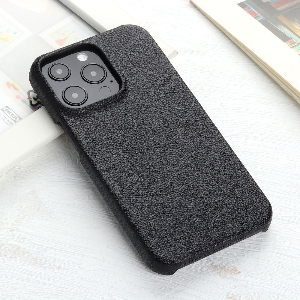 Leather Case For iPhone 14 13 12 Pro Max 13 Mini 14 Back Cover Simple Classic Quality Shockproof High Protection Leather Soft Grip Phone Back Cover For iPhone