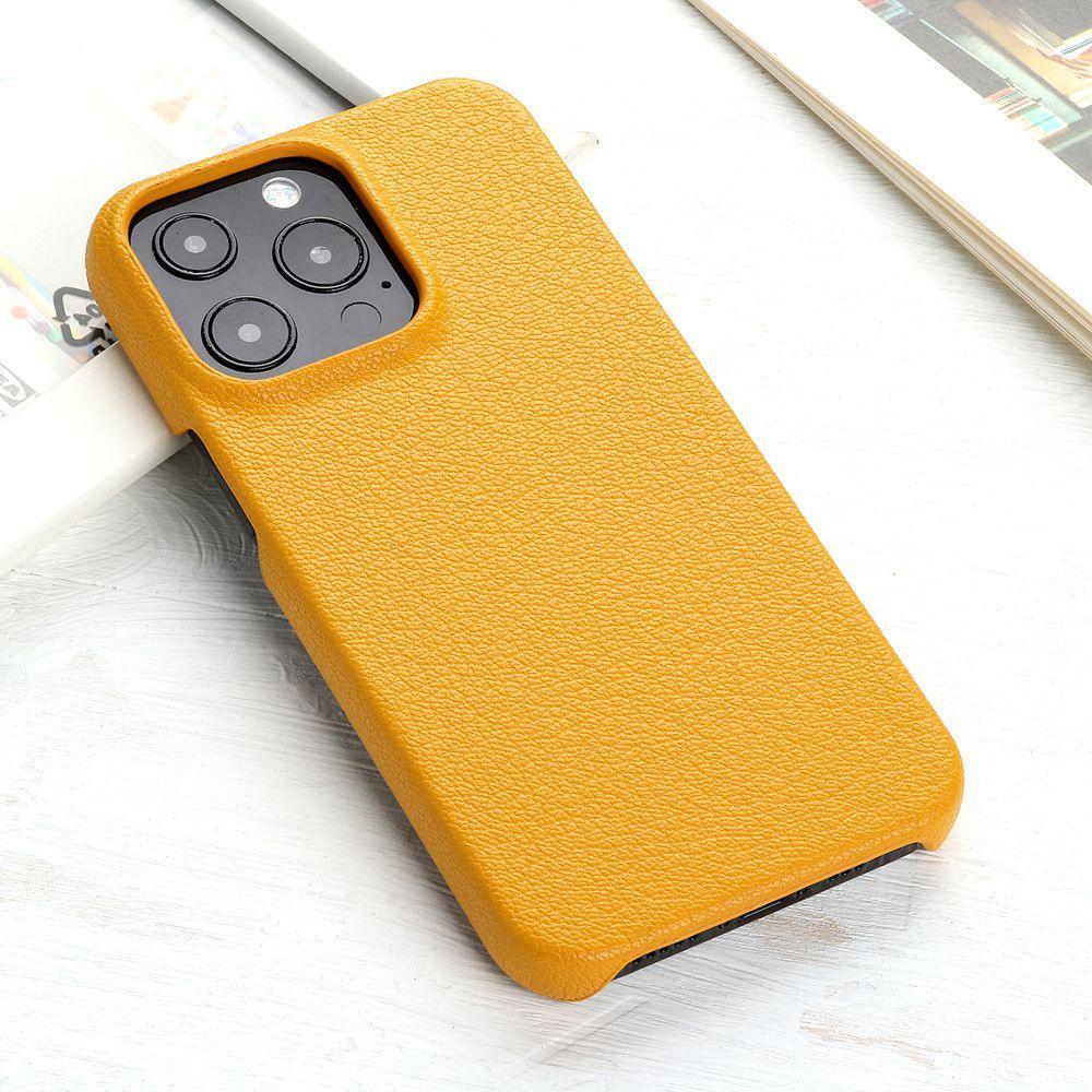 Leather Case For iPhone 14 13 12 Pro Max 13 Mini 14 Back Cover Simple Classic Quality Shockproof High Protection Leather Soft Grip Phone Back Cover For iPhone