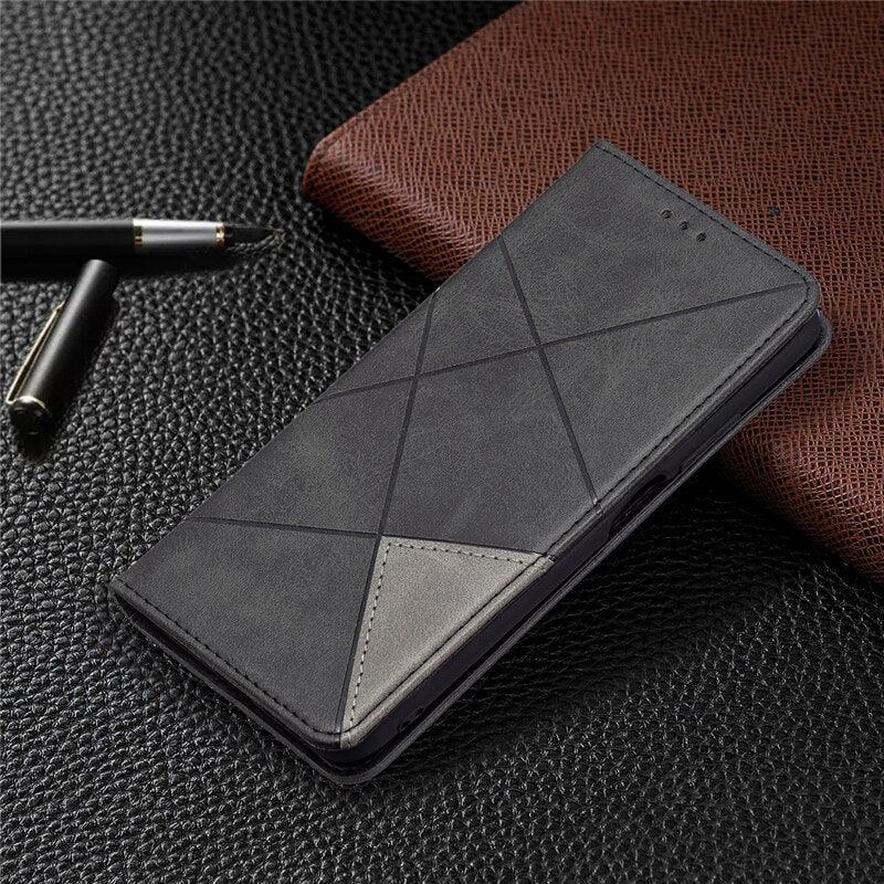 Leather Case For Redmi Note 11 10 9 8 Pro 11S 8T 7 Flip Case Cover For Xiaomi Mi 12T 11T 10T 9T 11 Lite 5G NE Poco M5s F3 X3 Pro Full Body Shockproof Wallet Flip Case Cover with Card Slot Holder and Magnetic Closure for Xiaomi