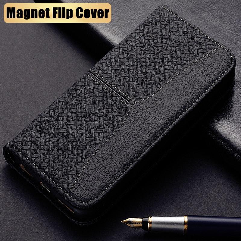 Leather Case For Xiaomi Redmi Note 10 9 8 11 Pro Plus 11S 10S 9S 10T Poco F3 X3 NFC M3 M4 Pro M5 M5s Magnet Flip Book Case Cover Leather Wallet Flip Stand View Shock-Proof Book Cover with Card Holder Magnetic Closure