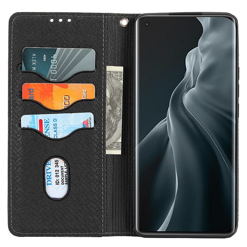 Leather Case For Xiaomi Redmi Note 10 9 8 11 Pro Plus 11S 10S 9S 10T Poco F3 X3 NFC M3 M4 Pro M5 M5s Magnet Flip Book Case Cover Leather Wallet Flip Stand View Shock-Proof Book Cover with Card Holder Magnetic Closure