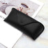 Leather Eyewear Cases Cover For Sunglasses Women Eyeglasses Case Reading Glasses Box With Metal Buckle Eyewear Cases Durable Soft Sunglasses Pouch Slim Case For Women Men