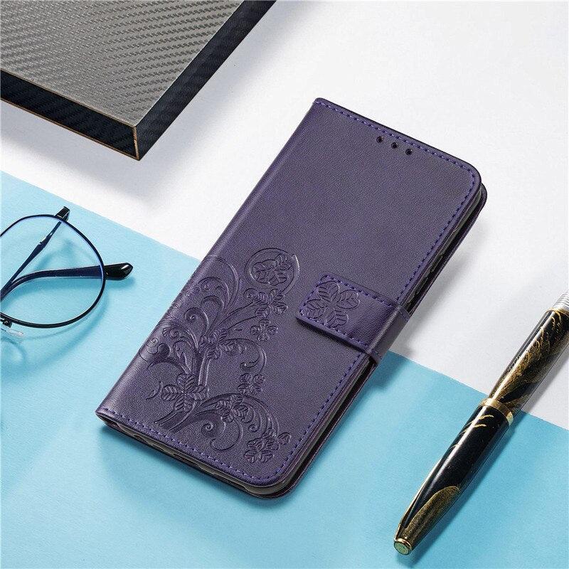 Leather Flip Case For Xiaomi Redmi 10C 9C NFC 9 9A 9AT 9T 10A Note 9 10 10S 11S 11 Pro 4G 5G Poco X3 Pro F3 M3 GT Wallet Cover Premium PU Leather Wallet Flip Protective Phone Case with Card Slots and Stand Cover for Xiaomi Redmi