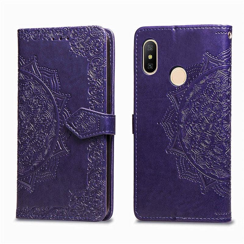 Leather Flip Case For Xiaomi Redmi 8 6 6A 5 Plus 4A 4X Note 9 5A 4 5 7 6 8 9S 9 Pro 8T 3S 7A 8A Redmi 9 For Redmi 9A 9C 7A Cover Classic Design  Leather Stand Flip Cover