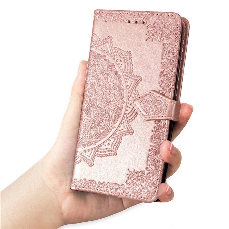 Leather Flip Case For Xiaomi Redmi 8 6 6A 5 Plus 4A 4X Note 9 5A 4 5 7 6 8 9S 9 Pro 8T 3S 7A 8A Redmi 9 For Redmi 9A 9C 7A Cover Classic Design  Leather Stand Flip Cover