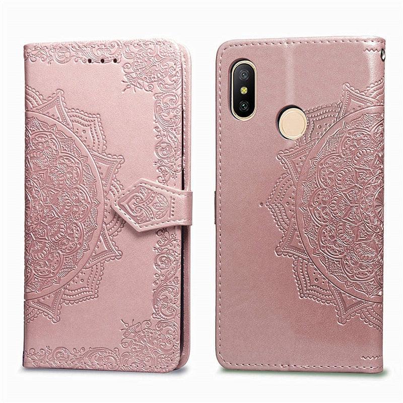 Leather Flip Case For Xiaomi Redmi 8 6 6A 5 Plus 4A 4X Note 9 5A 4 5 7 6 8 9S 9 Pro 8T 3S 7A 8A Redmi 9 For Redmi 9A 9C 7A Cover Classic Design  Leather Stand Flip Cover