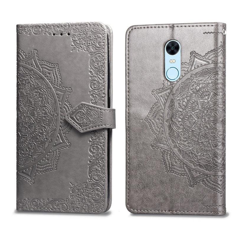 Leather Flip Case For Xiaomi Redmi 8 6 6A 5 Plus 4A 4X Note 9 5A 4 5 7 6 8 9S 9 Pro 8T 3S 7A 8A Redmi 9 For Redmi 9A 9C 7A Cover Classic Design  Leather Stand Flip Cover