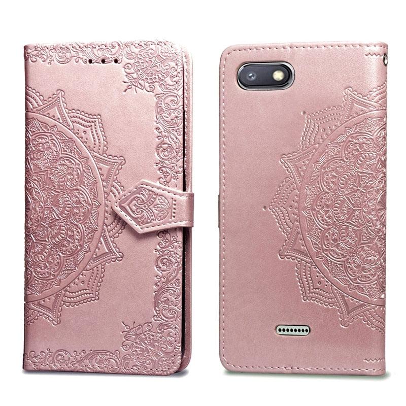 Leather Flip Case For Xiaomi Redmi 8 6 6A 5 Plus 4A 4X Note 9 5A 4 5 7 6 8 9S 9 Pro 8T 3S 7A 8A Redmi 9 For Redmi 9A 9C 7A Cover Classic Design  Leather Stand Flip Cover