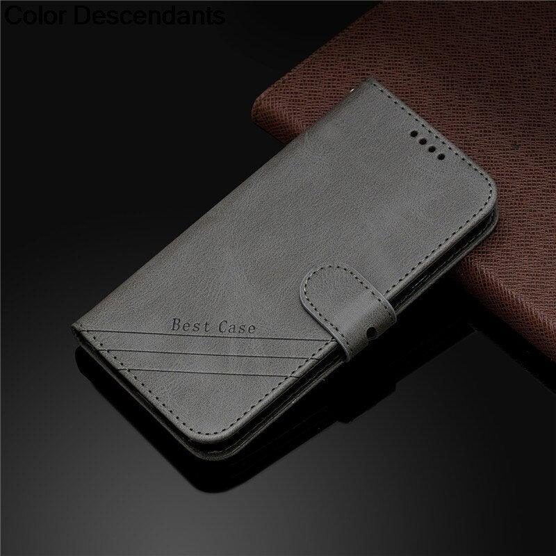 Leather Flip Redmi Note 5 Case For Xiaomi Redmi Note 5 Pro Note5 5 Pro 5Plus 5A Magnetic Stand Wallet Phone Cover Redmi Note 5 Wallet Case PU Leather Flip Case Built in Card Holder Magnetic Closure