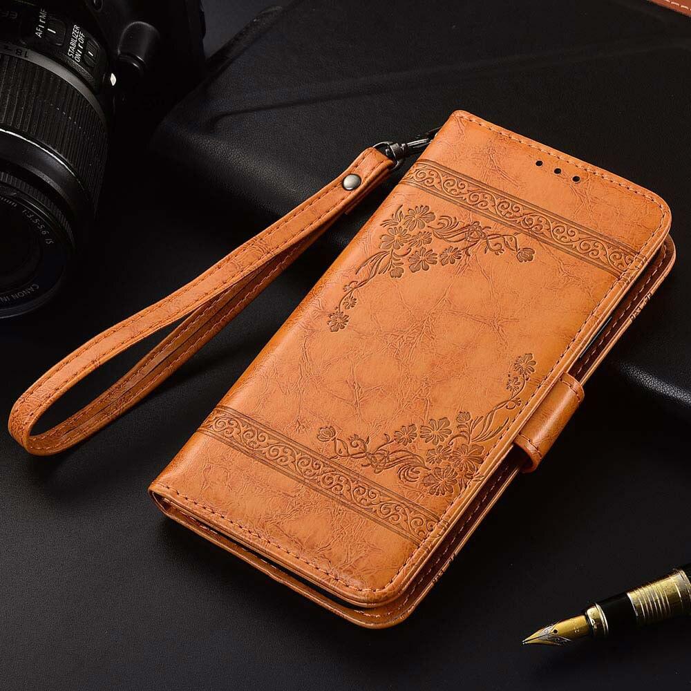 Leather Full Body Shockproof Wallet Flip Case Cover with Card Slot Holder For Xiaomi Redmi Note 4 4X 3 7 6 5 Pro Case on Redmi 7 7A 6 6A 5 5A 4 4A Go Cover Soft Silicone Flip Wallet Leather Case