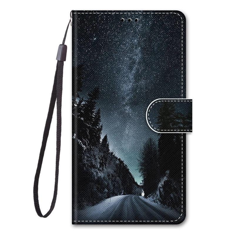 Leather Magnetic Case For Xiaomi Redmi Note10 Note 10Pro 10S 10 Pro Max 5G Note10S Phone Cover Flip Wallet Painted 3D Creative Pattern Design PU Leather Flip Bookstyle Card Slot Holder Wallet Magnetic Cover Stand for Xiaomi