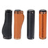 Leather Mountain Bike Scooter Bicycle Handlebar Cover Handle Grips Non-Slip Lock-on Bike Handlebar Grips Locking Non-Slip-PU Bicycle Handle Grip Bike Grips Widen Holding Surface For Cycling Mountain And Bicycles