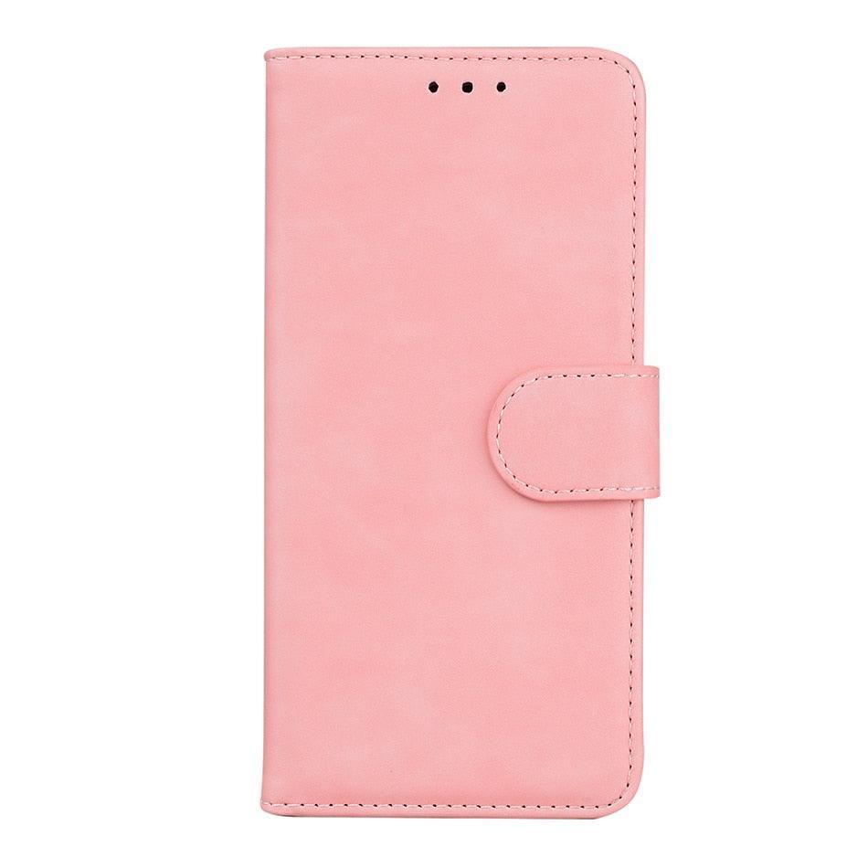 Leather Phone Case Wallet Cover For iPhone XR XS 10 11 Pro 12 mini 13 Pro Max Flip Stand Case Simple Skin-Friendly PU Leather Case Wallet Protective Case Flip Shockproof Mobile Phone Case