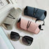 Leather Sunglasses Pouch Bag Eyeglasses Case Women Men Customized Portable Glasses Cover Bags Leather Eyeglass Case Glasses Case Pouch Bag Portable Sunglasses Pouch For Women Men Girls