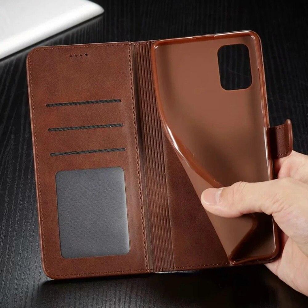 Leather Wallet Case for Xiaomi 12T 12X 11T Mi 11 Lite Poco M4 M3 X4 X3 Pro F3 Redmi 10C 9C 9A Note 11S 10 9S 8T Pro Flip Cover Card Holder  Wallet Flip Protective Phone Case