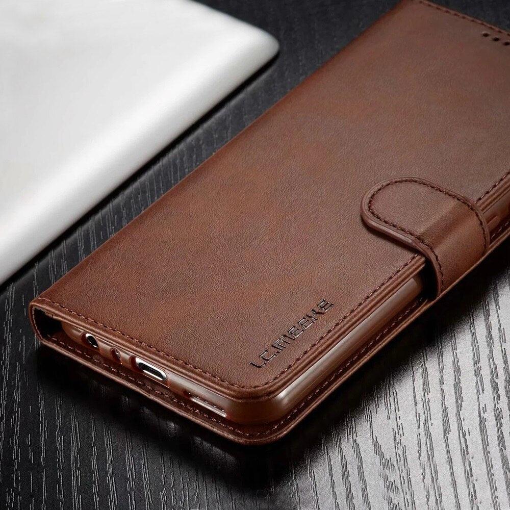 Leather Wallet Case for Xiaomi 12T 12X 11T Mi 11 Lite Poco M4 M3 X4 X3 Pro F3 Redmi 10C 9C 9A Note 11S 10 9S 8T Pro Flip Cover Card Holder  Wallet Flip Protective Phone Case