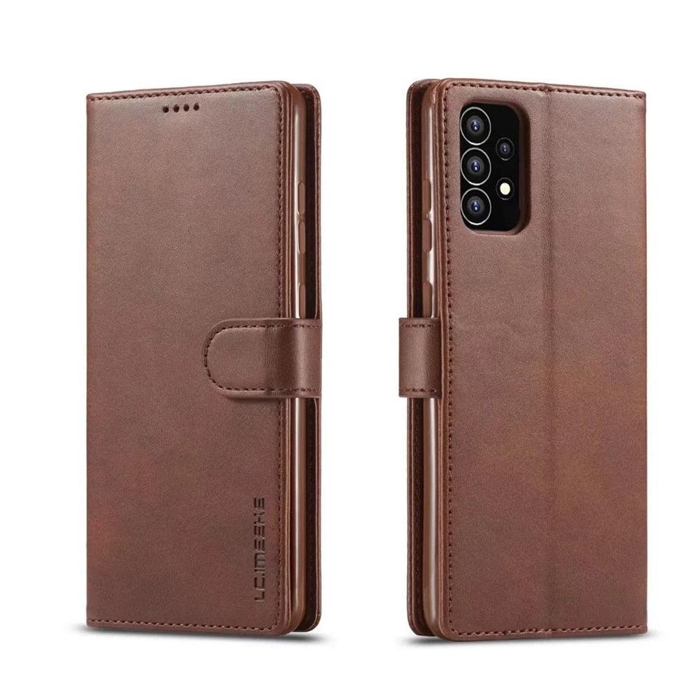 Leather Wallet Case for Xiaomi 12T 12X 11T Mi 11 Lite Poco M4 M3 X4 X3 Pro F3 Redmi 10C 9C 9A Note 11S 10 9S 8T Pro Flip Cover Card Holder  Wallet Flip Protective Phone Case