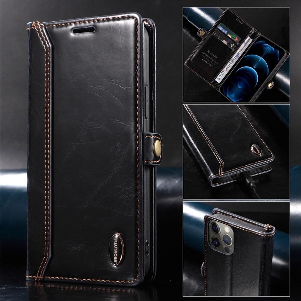 Leather Wallet Case Pocket Card Slots Holder Protective Shockproof Leather Case for Xiaomi 12X 11T Redmi Note 11 11S 10S 9s 8T 8 7 Pro Flip Cover Mi Poco X4 X3 NFC M3 M4 Pro 4G F3 Redmi 10C 9C 9T