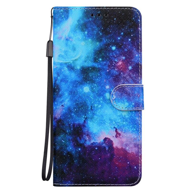 Leather with Card Holder Flip case Slim Painted Design with Magnetic and Phone Case For Redmi Note 9 10 11 Pro Case Painted Wallet Leather Flip Cover For Xiaomi Redmi Note 11 10 9 Pro 11S 10S 9S 11Pro 5G Phone Cases