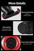 LED Bicycle Waterproof USB Charging Taillight Cycling Flashlight Auto Brake Sensing Smart Bicycle Rear Brake Lights Braking Sensing Taillights USB Rechargeable Ultra Bright LED Warning Bicycle Flashlight