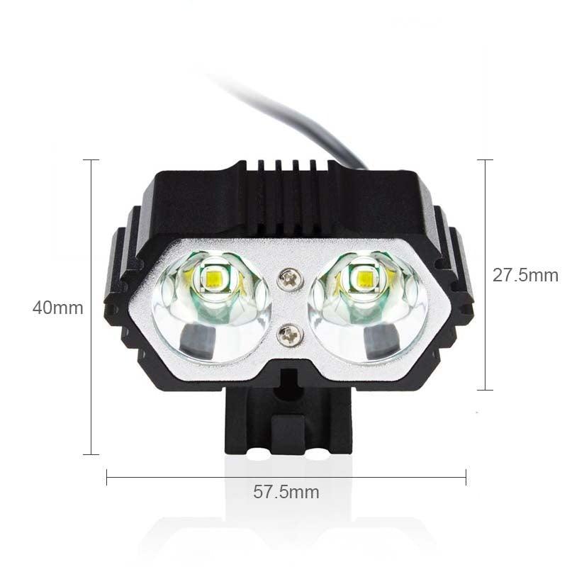 LED Bike Light Waterproof Bicycle Light USB Rechargeable Headlight Outdoor Cycling Front Lamp Cycling Front Lamp Bike Headlight For Mountain Road And City Bicycle