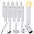 LED Candles Light Flameless Remote Control For Home Dinner Party Christmas Tree Candle LED Flameless Taper Candles Flickering with Remote Timer Battery Operated Waterproof Christmas Tree Candles Warm White Window Candles  Decoration Lamp Light New Years