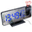 LED Digital Alarm Clock Projection Clock Radios Loud Ceiling Alarm Clock for Heavy Sleepers Snooze Dual Clock Bedside Dimmer with USB Charger Digital LED Clock FM Radio Table Electronic Desktop Clocks USB Wake Up FM Radio Time Projector Snooze Function