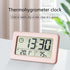 LED Digital Clock Digital Alarm Clock Battery Operated Small Desk Clocks with Smart Night Light Date Indoor Temperature LCD Electronic Clock for Bedroom  Electronic Digital Screen Desktop Clock for Home Office Backlight Snooze Desk Clocks