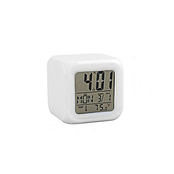 LED Digital Smart Alarm Clock Electronic Desktop Clocks LCD Display Showing Time Alarm Date Bedside Alarm Clocks with Snooze for Bedroom Kitchen Office Battery Operated  Watch Table Electronic Desktop Clocks USB Wake Up Clock Wake Up Time