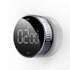 LED Magnetic Digital Timer For Kitchen Cooking Countdown Alarm Clock Digital Kitchen Timer, Large Magnetic LED Countdown Timer with Constant Light Function for classrooms 3-Level Volume Quiet Egg Timer for Children  Electronic Cooking Countdown Timer