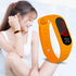 LED Sports Watches Women Silicone Electronic Digital Watch Student Wrist Bracelet LED Digital Silicone Strap Creative Hand Ring Electronic Watch Suitable For Women Men Student Kids