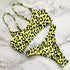 Leopard Bikini Women Swimwear Female Swimsuit Women Two Pieces Scalloped Bikini Set Swimsuits  Bathing Suit Two-pieces Bikini Set Bather Bathing Suit