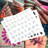 Letter 3D Decals Nail Art Stickers English Old Font Black Number Tattoo Nails Design Water Sliders Manicure Decoration 3D Nail Supplies Holographic Old English Character Nail Self-Adhesive Sticker English Font Design Manicure Decorations Accessories - ALLURELATION - 3D Decals, 3D Nail Supplies, 554, beautiful stickers, Character Nail, Nail Art, Nail Art Stickers, nail decor, nail gel, Nail Stickers, Nails Design, Number Tattoo, Self-Adhesive, Self-Adhesive Sticker, Water Sliders - Stevvex.com