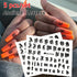 Letter 3D Decals Nail Art Stickers English Old Font Black Number Tattoo Nails Design Water Sliders Manicure Decoration 3D Nail Supplies Holographic Old English Character Nail Self-Adhesive Sticker English Font Design Manicure Decorations Accessories - ALLURELATION - 3D Decals, 3D Nail Supplies, 554, beautiful stickers, Character Nail, Nail Art, Nail Art Stickers, nail decor, nail gel, Nail Stickers, Nails Design, Number Tattoo, Self-Adhesive, Self-Adhesive Sticker, Water Sliders - Stevvex.com