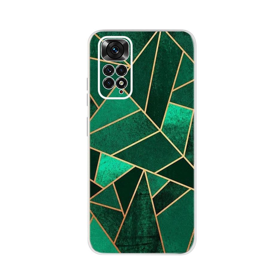 Light Luminous Case for Redmi Case Phone Cover in Soft and Hard PC Shockproof Anti-Scratch Case For Xiaomi Redmi Note 11 Case Redmi Note 11S Cover Luxury Cat Butterfly Soft Silicone Full Bumper For Xiaomi Redmi Note11 S Case