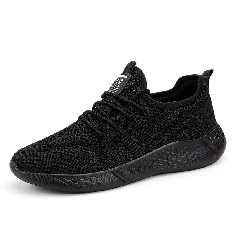 Light Running Comfortable Casual Men's Sneaker Breathable Non-slip Wear-resistant Outdoor Walking Men Sport Flat Breathable Summer Walking Beach Mesh Shoes Comfortable Mesh Athletic Sneakers