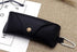 Lightweight Leather Sunglasses Case Glasses Box High-Grade Cover Eyeglasses Leather Glasses Case With Belt Hole Portable Eyeglasses Case Black Elegant PU Leather Sunglasses Bag For Gift