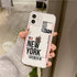 London Paris Tokyo Travel Transparent phone case for iPhone 14 11 12 13 mini pro XS MAX 8 7 6S Plus X SE XR Anti-Yellowing Phone Cover Transparent Full Safe Phone Case