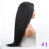 Long Kinky Straight Synthetic Wigs for Black Women Black Brown Blonde Ginger Red White Hair Afro Wigs Synthetic Hair  Wigs For Black Women Cosplay Wigs For Women