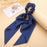 Long Ribbon Women Ponytail Scrunchies Scarf Elastic Hair Band Knotted Streamer Hair Ties Silky Satin Hair Rope Ponytail Holder Accessories for Women