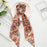 Long Ribbon Women Ponytail Scrunchies Scarf Elastic Hair Band Knotted Streamer Hair Ties Silky Satin Hair Rope Ponytail Holder Accessories for Women